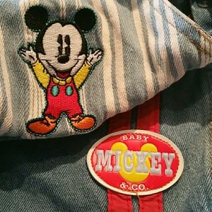 ๐บ Baby Mickey overall shorts